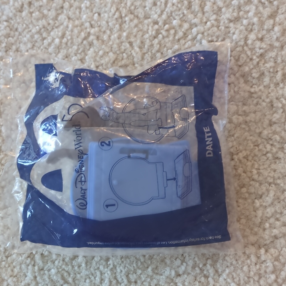Disney DANTE 50th Anniversary McDonald’s Hapoy Meal toy - NWT